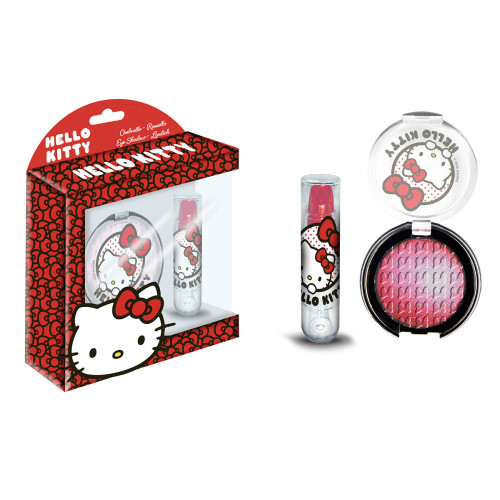 Set ombretto e rossetto in confezione regalo -...