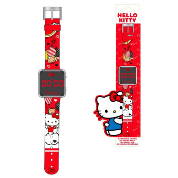 Orologio da polso digitale led - Hello Kitty