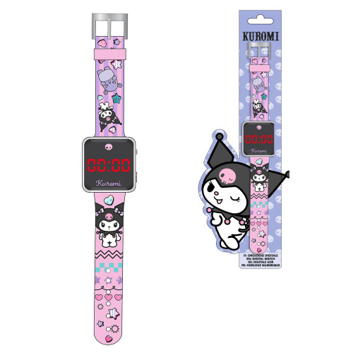 Orologio da polso digitale led - Kuromi