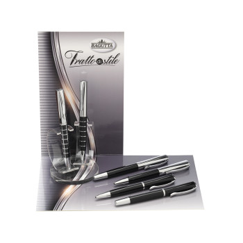 Expo kit completo 6 penne deluxe in scatola regalo e bustina