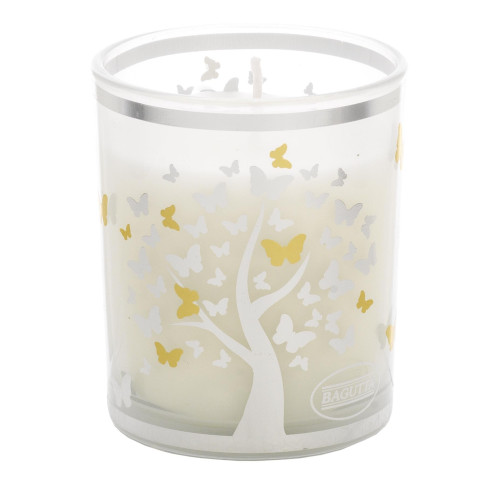Candela cera profumata in vasetto vetro 150 gr....