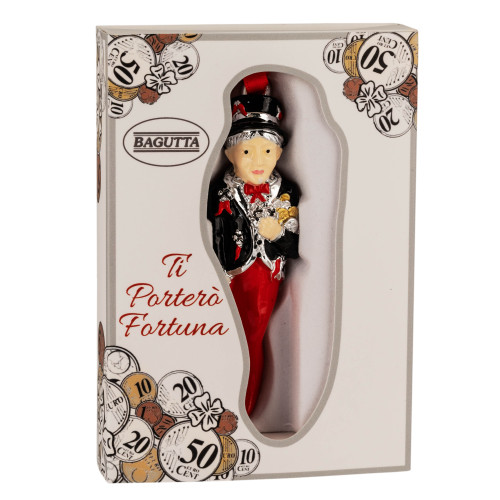 Corno portafortuna in scatola regalo - Soggetti...