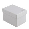 Sfera crystal media Cm. 6 con base in legno e led - Galassia