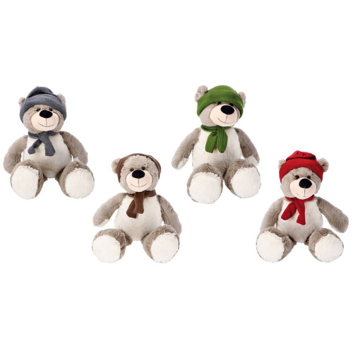 Peluche orsetto soft seduto Cm. 46 - Colori e...