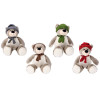 Peluche orsetto soft seduto Cm. 46 - Colori e modelli assortiti
