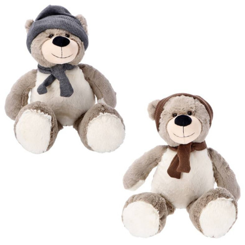 Peluche orsetto soft seduto Cm. 46 - Colori e...