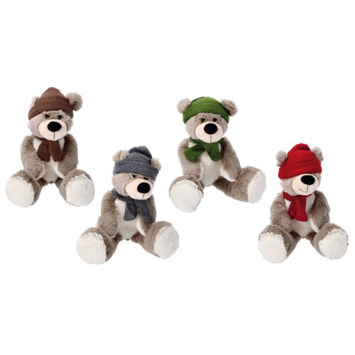 Peluche orsetto soft seduto Cm. 34 - Colori e...