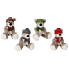 Peluche orsetto soft seduto Cm. 34 - Colori e modelli assortiti