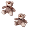 Peluche orsetto soft seduto Cm. 29 - Colori e modelli assortiti