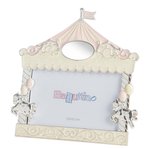 Portafoto in silver "Circo" Foto Cm. 10x15 -...