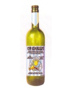 Bottiglia vino calcio Lazio