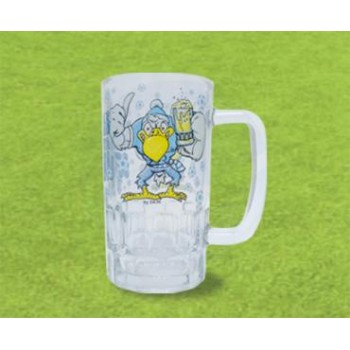 Boccale in vetro calcio Lazio 50 Cl.