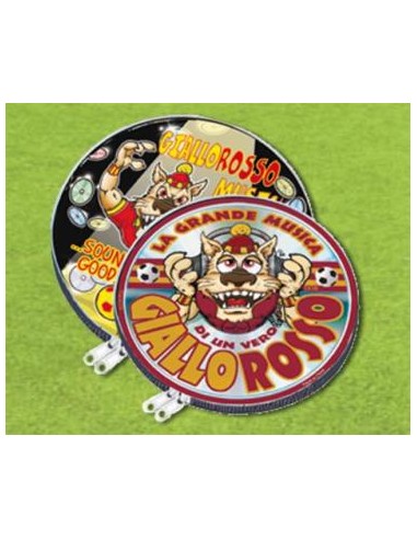 Porta cd latta calcio Roma
