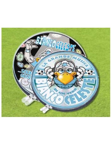 Porta cd latta calcio Lazio