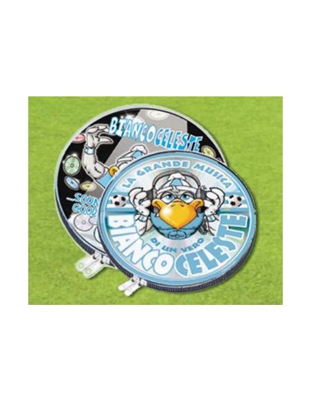 Porta cd latta calcio Lazio