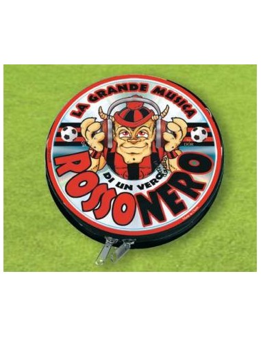 Porta cd latta calcio Milan
