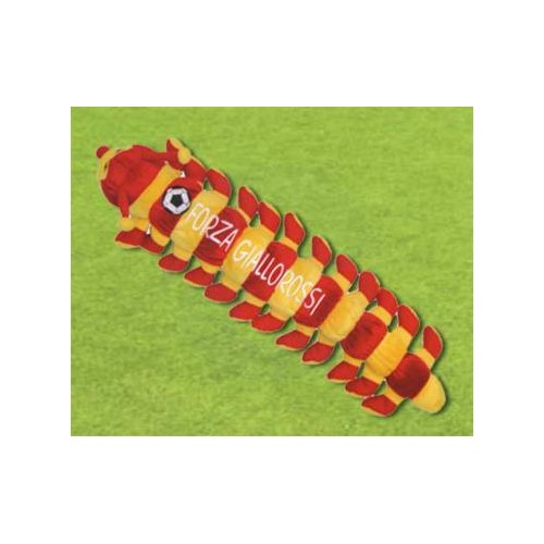 Peluche bruco millepiedi calcio Roma
