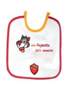 Bavaglino baby stampato AS Roma