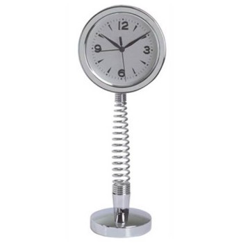 Orologio a molla medio cromato cm. 93 Silver
