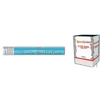 Cannone sparacoriandoli Cm. 40 - Il mio battesimo celeste