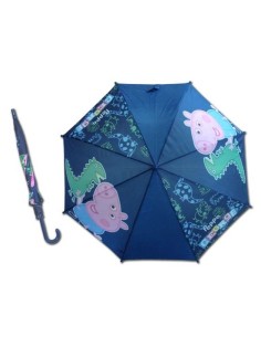 Ombrello lungo automatico George Peppa Pig