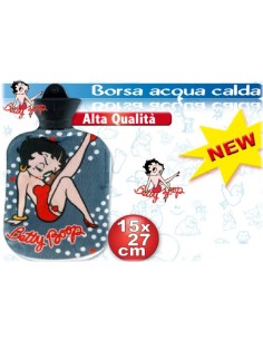 Borsa acqua calda con rivestimento tessuto Betty Boop Cm....