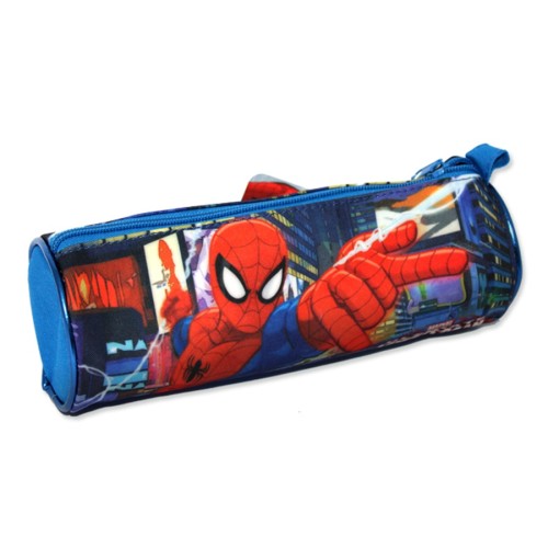Astuccio cilindro tombolino Spiderman Cm. 23x8