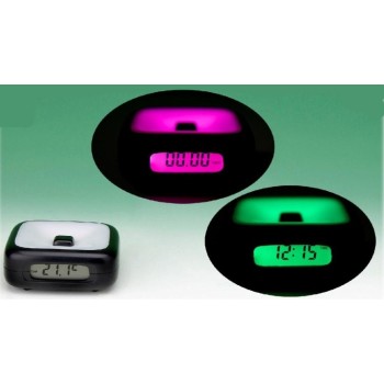 Sveglia digitale luminosa led multifunzione