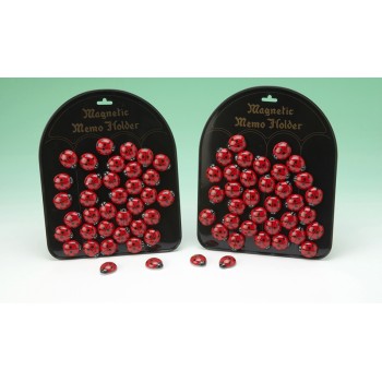 Magnete resina coccinella Cm. 3x2