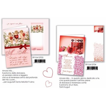 Biglietto auguri love con applicazioni 2