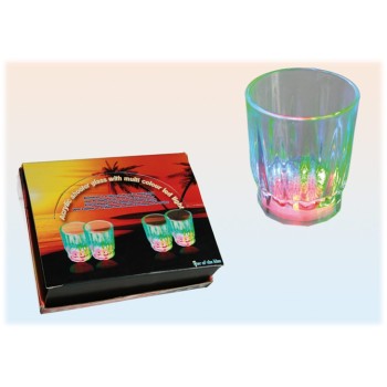 Bicchierino shot con led cambiacolore Cm. 5x6