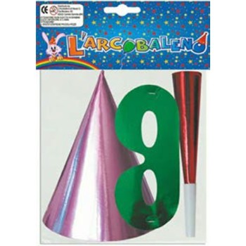 Blister cotillon metallizzati...