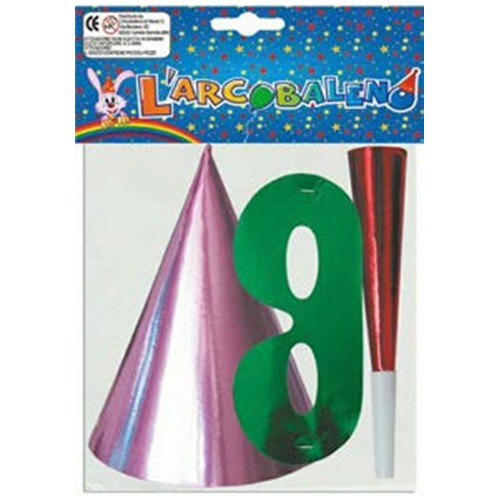 Blister cotillon metallizzati...
