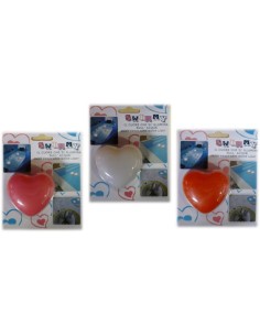 Cuore galleggiante luminoso - Si illumina al contatto con...