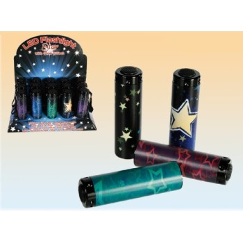 Torcia led Star fosforescente cm. 9