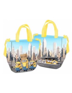 Borsetta due manici e tracolla Minions city stampa...