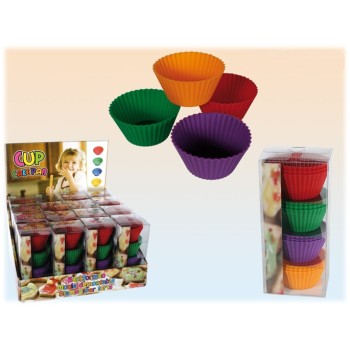 Stampo per dolci in silicone Cup Cake cm. 6 - Confezione...