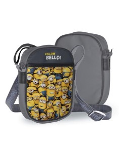 Borsetta tracolla rettangolare verticale Minions Cm. 15x6x20
