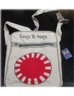 Borsa tracolla verticale ecopelle Bandiera Giappone