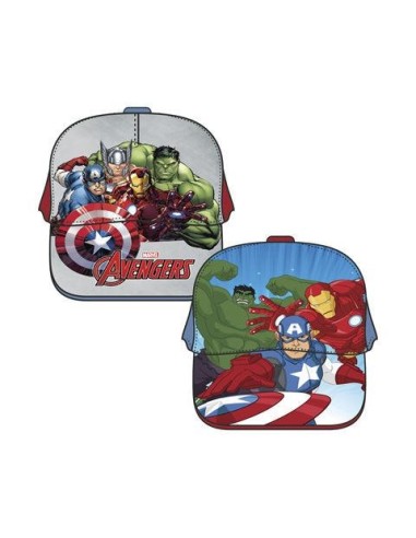 Cappello con visiera stampa large Avengers