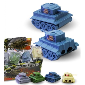 Temperamatite doppio foro con serbatoio Tank Battle