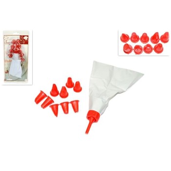 Sacca dolci con 10 beccucci in blister