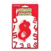 Candelina numero gigante rosso Nr. 8