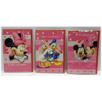 Biglietto auguri love Disney classic