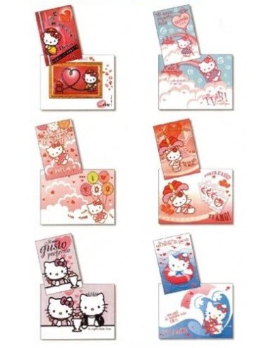 Biglietto auguri love Hello Kitty