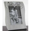 Portafoto legno ondulato cuore - Dimensione foto cm. 13x18