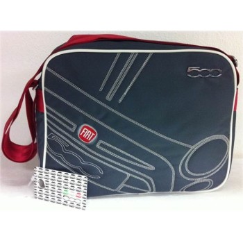 Borsa tracolla orizzontale Fiat 500 grande - Colori assortiti