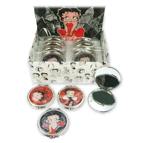 Specchietto da borsa tondo Betty Boop