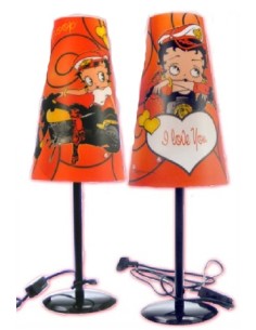 Lampada cono pvc Betty Boop Cm. 40