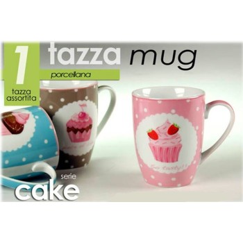 Tazza mug porcellana Cake